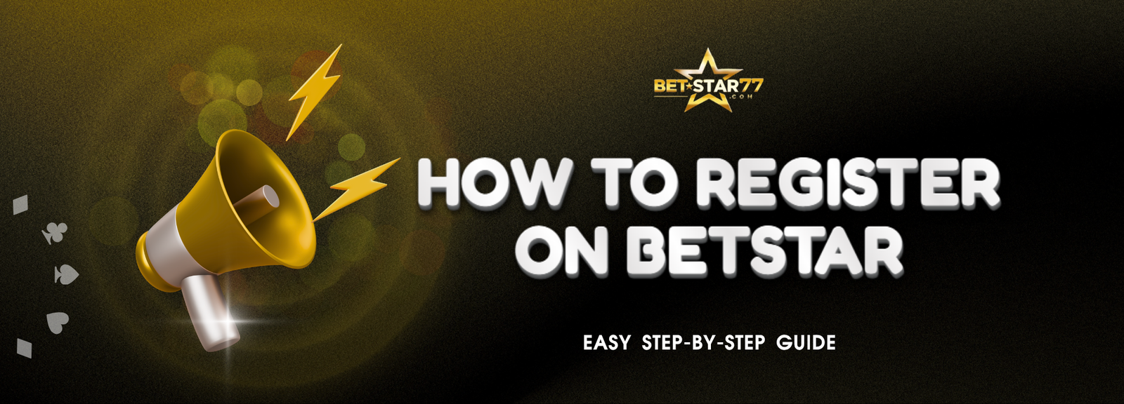 How to Register on betstar77