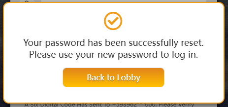 What do i do if i forgot password