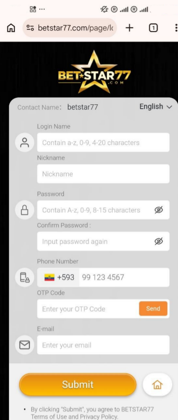 How to Register an Account