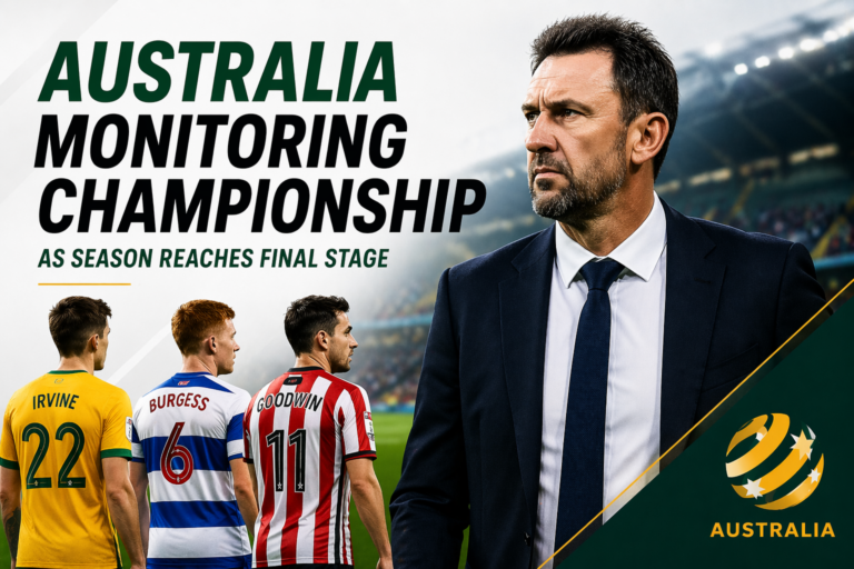 Australia Tracks Championship Stars as Season Hits Final Stage