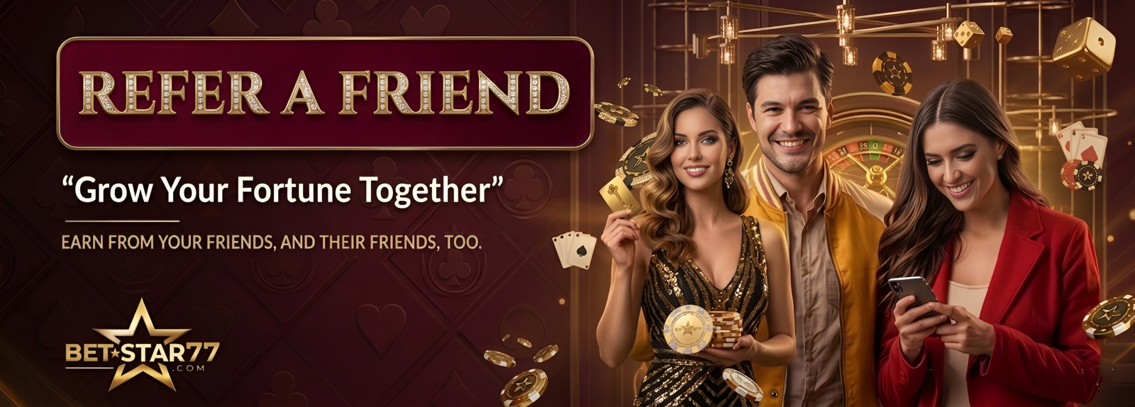 BETSTAR77 Invitation Program es