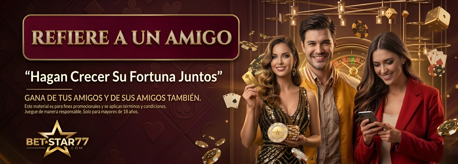 BETSTAR77 Invitation Program es