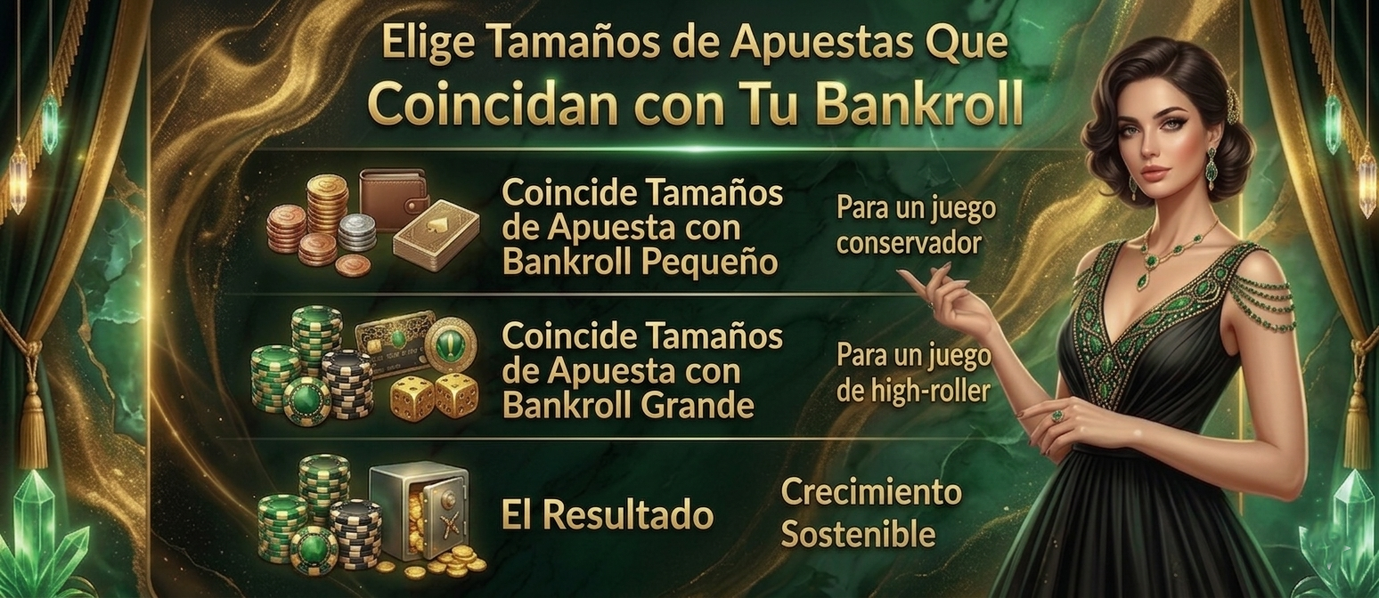 Choose Bet Sizes That Match Your Bankroll
