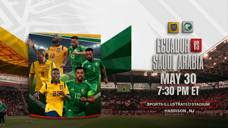Ecuador vs Saudi Arabia friendly 2026