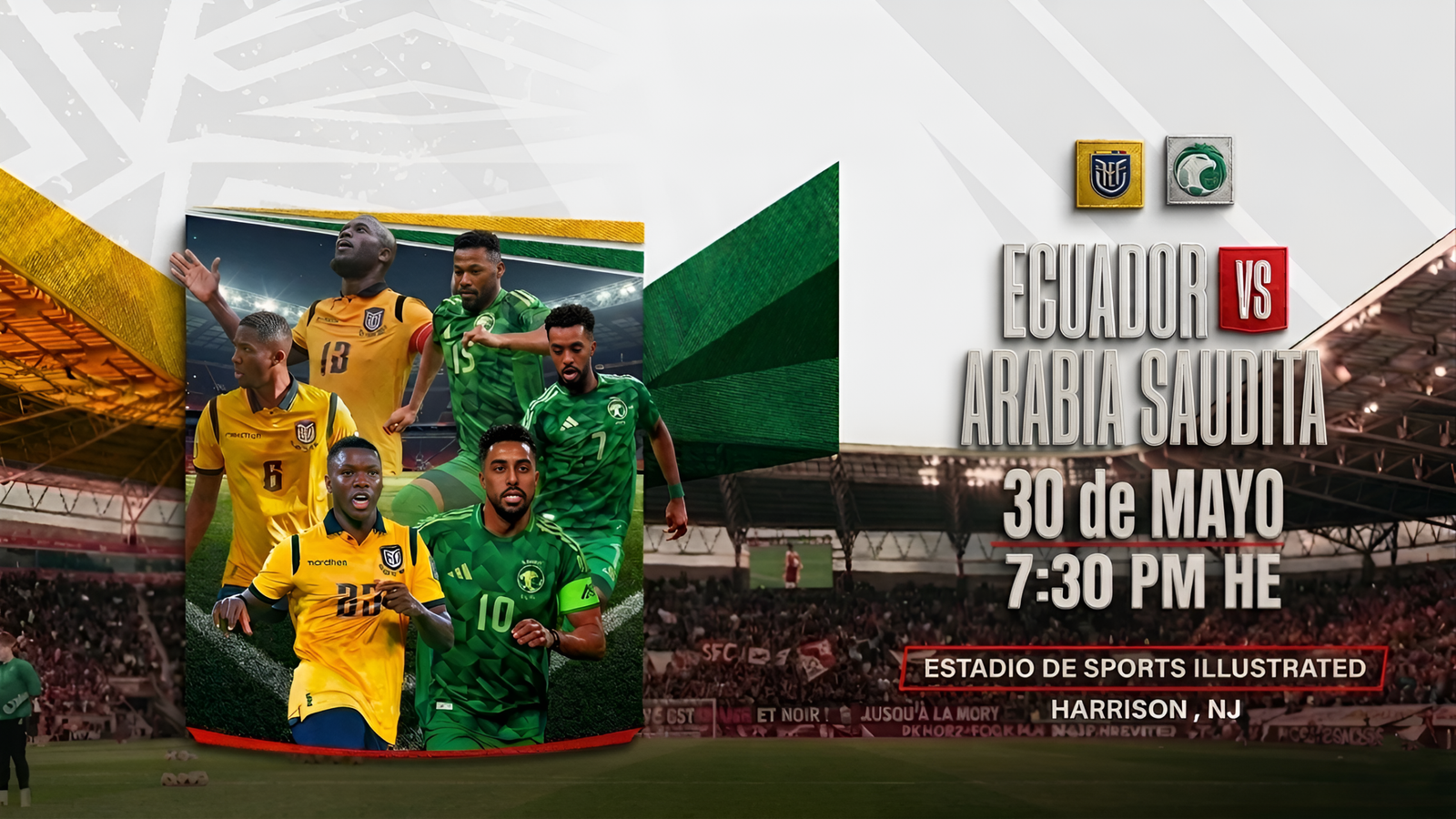 Ecuador vs Saudi Arabia friendly 2026