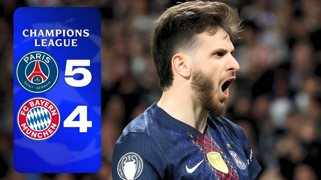 PSG vs Bayern 5-4