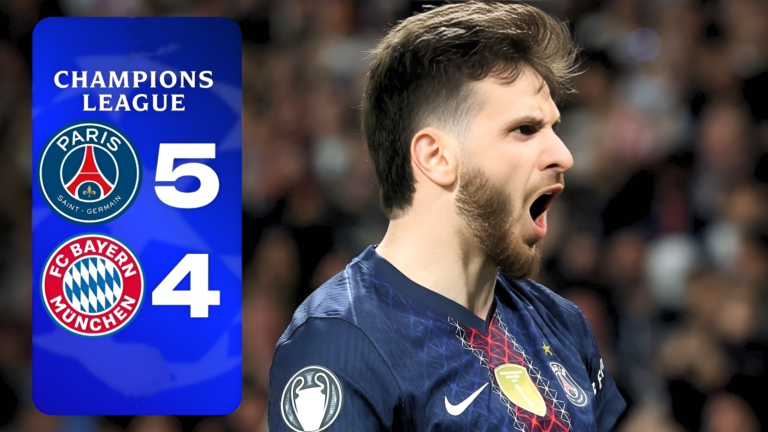 PSG vs Bayern 5-4