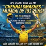 CSK vs MI IPL 2026