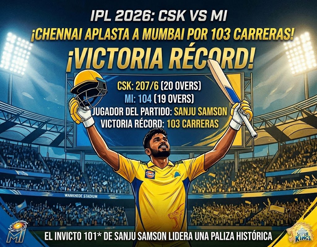 CSK vs MI IPL 2026
