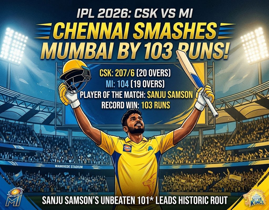 CSK vs MI IPL 2026