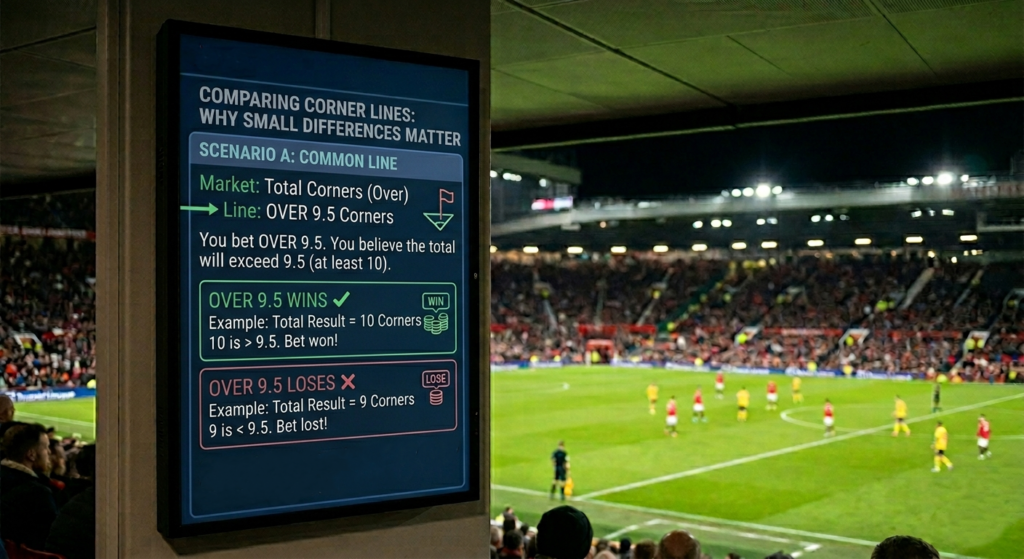 Simple Corner Betting Example