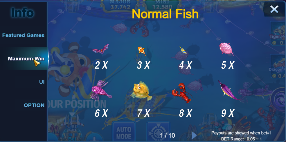 fish reward system