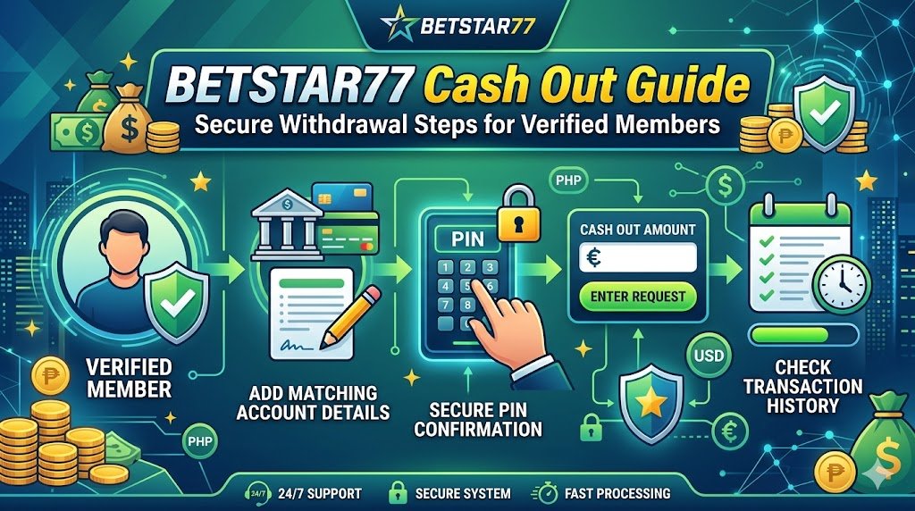 BETSTAR77 cash out