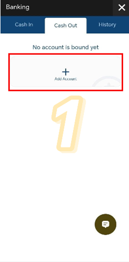 Cashout guide Step 1
