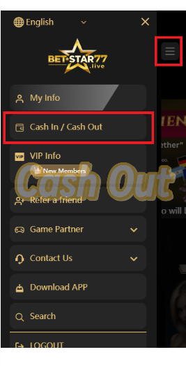 Cashout guide Step