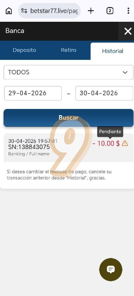 Betstar77 Cashout guide Step 9