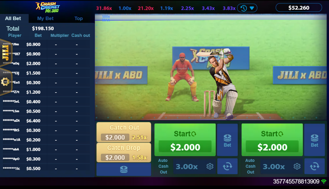 Crash Cricket Mr.360 at a Glance