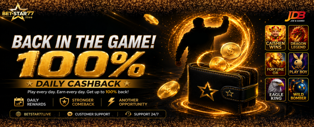 BETSTAR77 JDB Slots Rescue Bonus