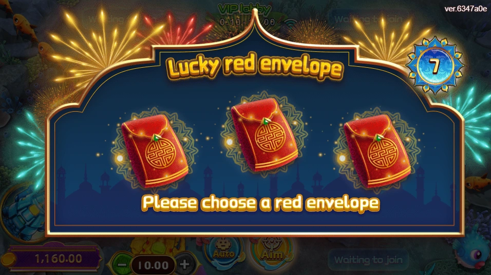 Fa Chai Fishing Lucky Red Envelope
