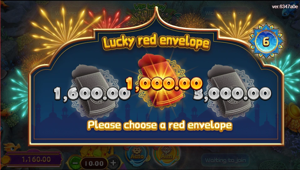 Fa Chai Fishing Lucky Red Envelope choosing