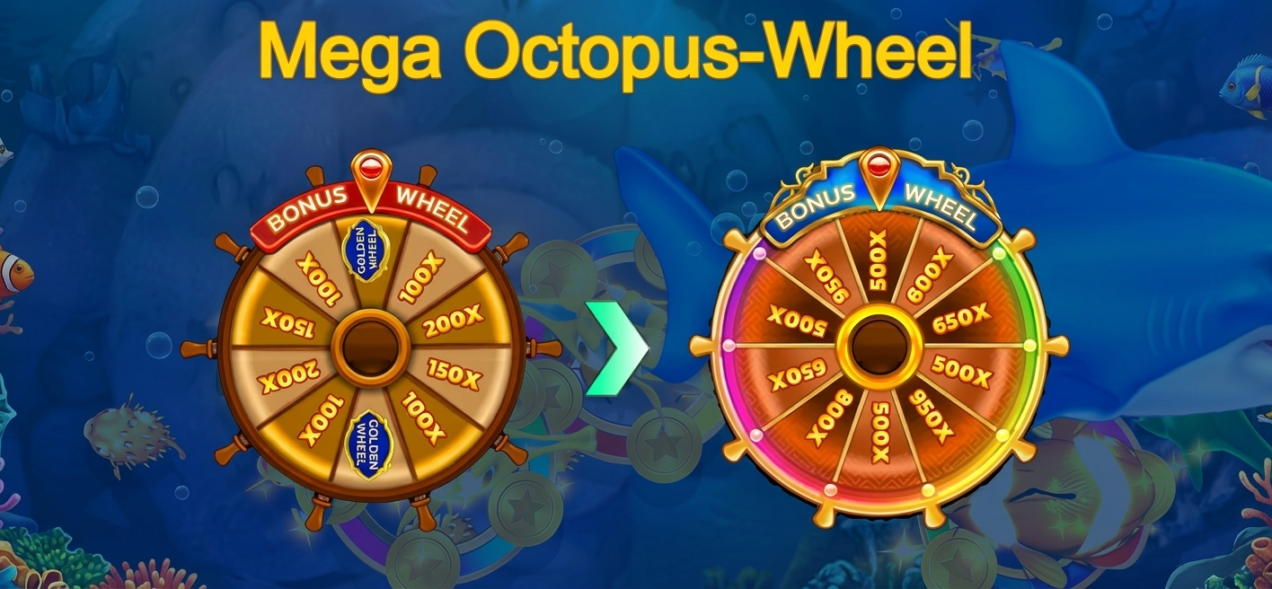 Happy Fishing - Mega Octopus Wheel