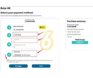 TodayPay Cash in Steps 6