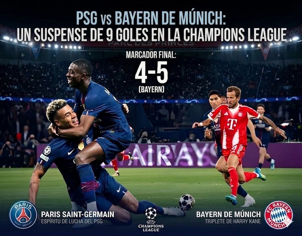 PSG vs Bayern Munich