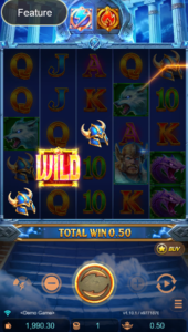 spin button to start