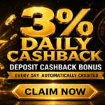 BETSTAR77 Daily Deposit Cashback