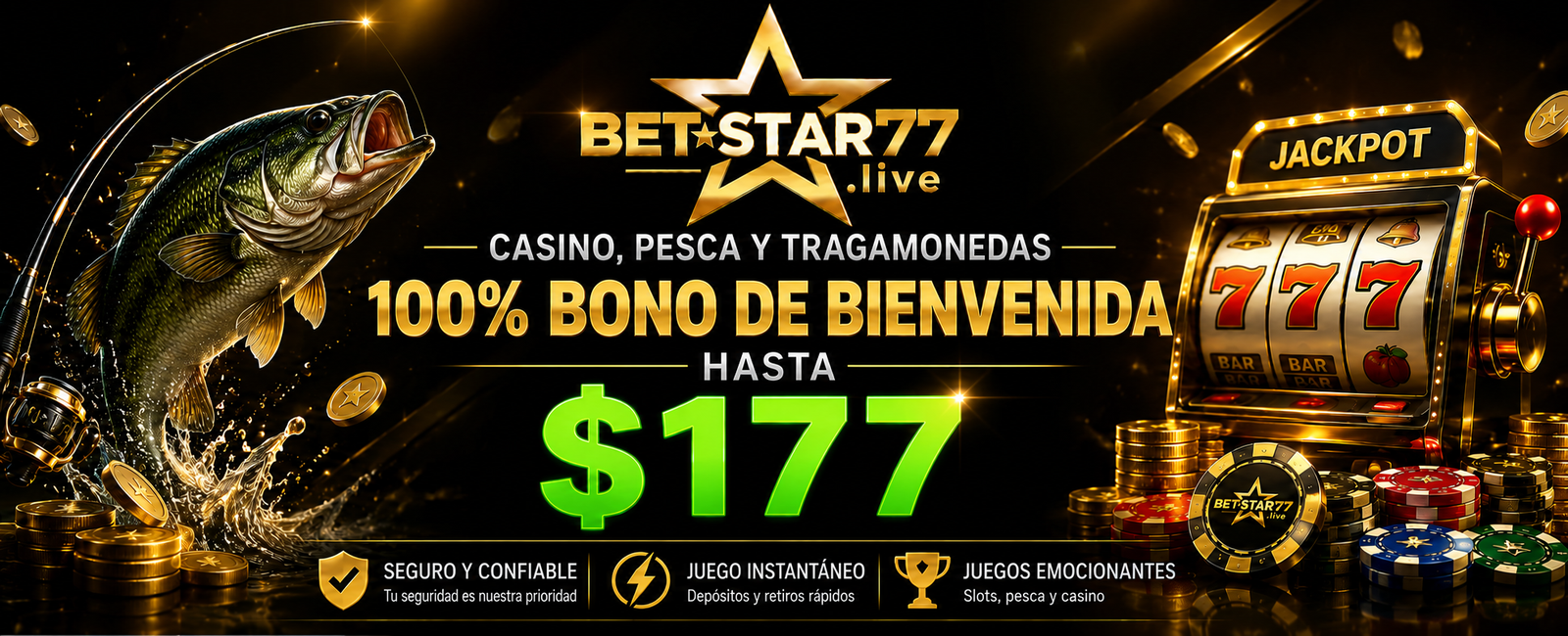 BETSTAR77 Casino Bonus Ecuador