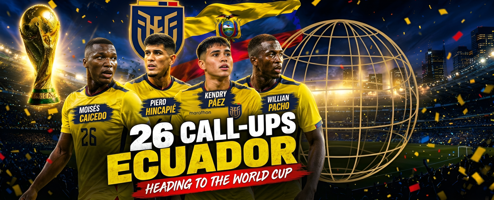Ecuador WC2026 squad