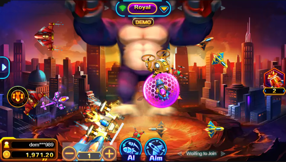 Pick Your Bet or Cannon Level- Fighter Fire Betstar77
