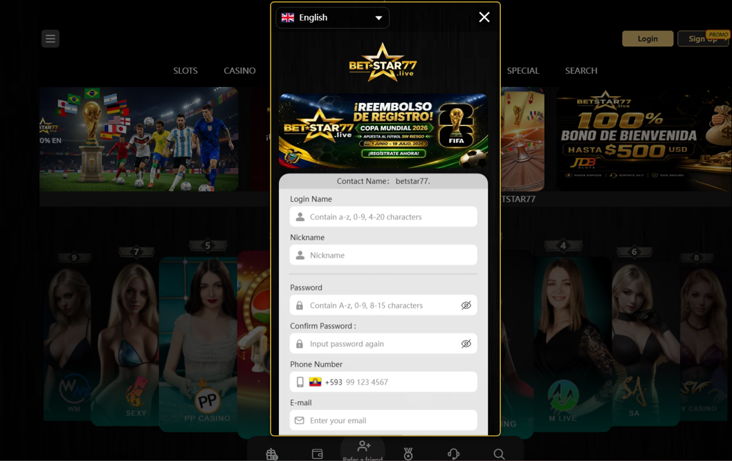 Golden Goal Step 1 - Open the Golden Goal Slot