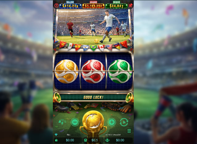 Golden Goal Step 2 - Read the Main Screen