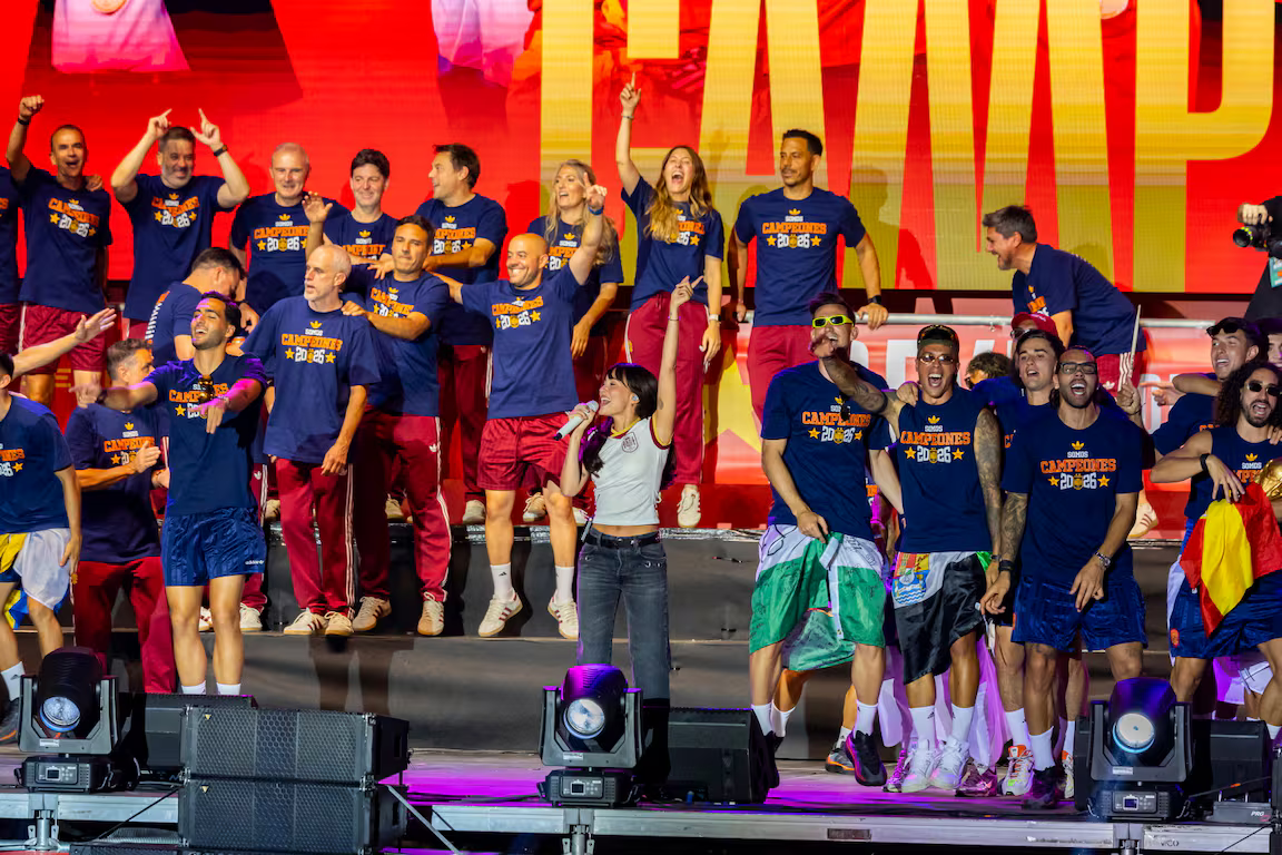 Cibeles Crowns the Spain WorldCup Parade 2026