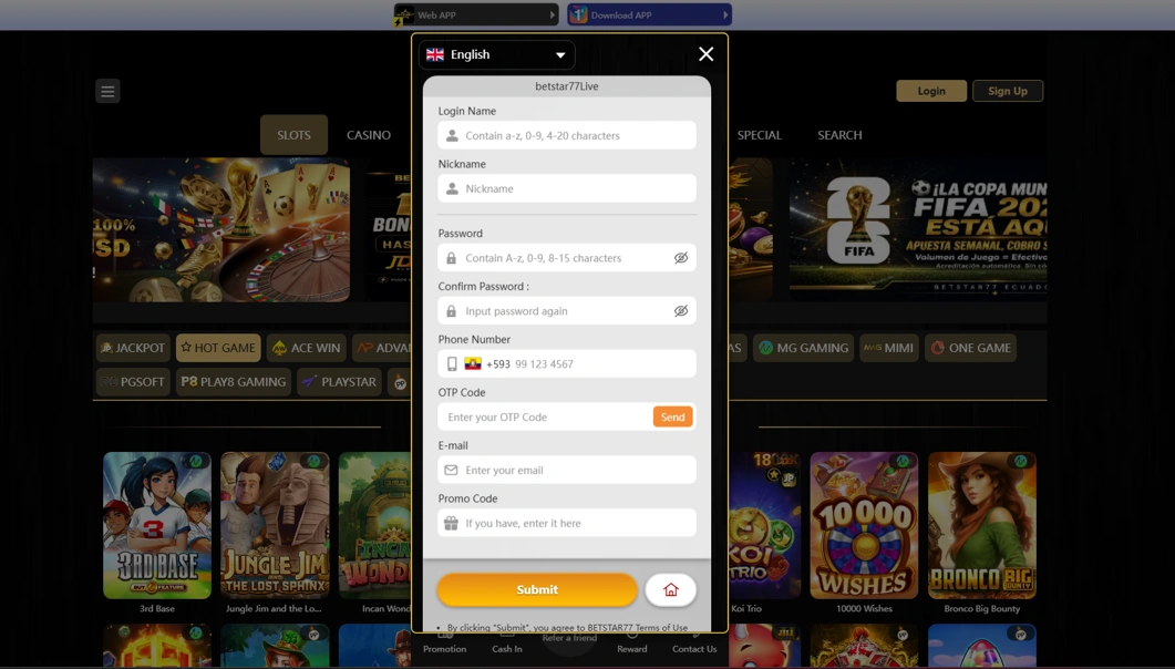 JILI Jokers Fortune BETSTAR77 Ecuador