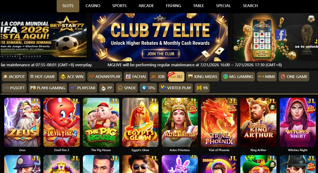 JILI Jokers Fortune BETSTAR77 Ecuador