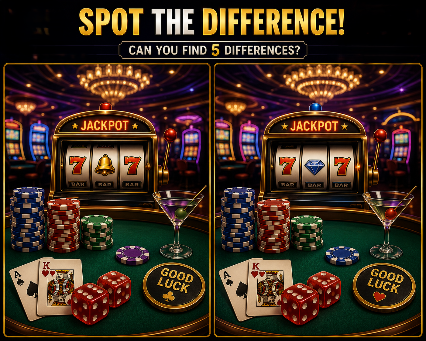 Spot the differences