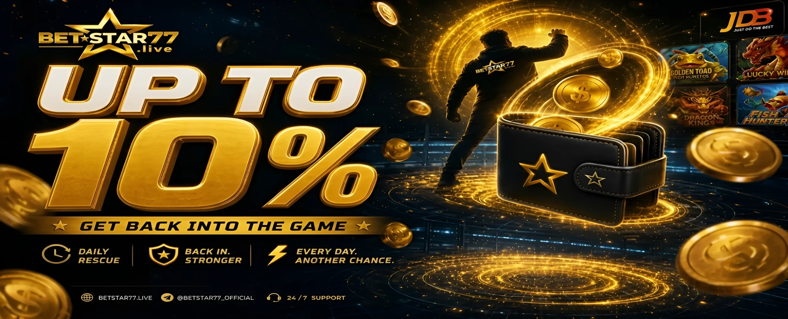 BETSTAR77 JDB Slots Rescue terms