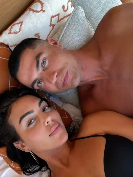 Cristiano Ronaldo and Georgina Rodríguez