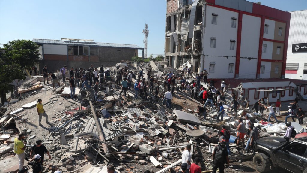 Ecuador earthquake August 10 2026