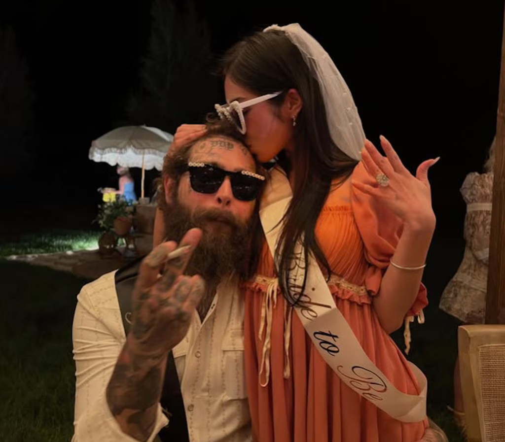 Post Malone and Christy Lee engagement