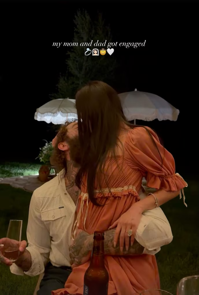 Post Malone and Christy Lee engagement