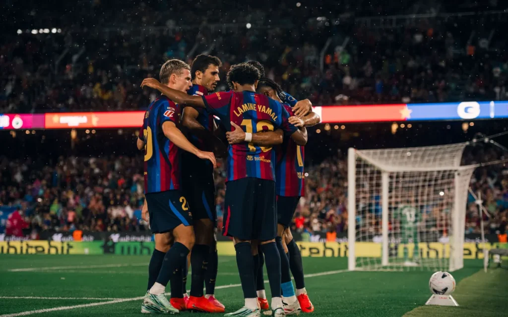 Barcelona 7-2 Racing Santander