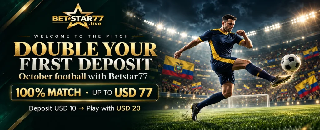 Betstar77 sports welcome bonus
