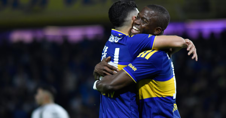 Enner Valencia first Boca goal