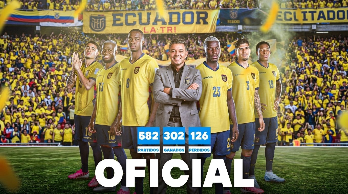 Marcelo Gallardo Ecuador coach