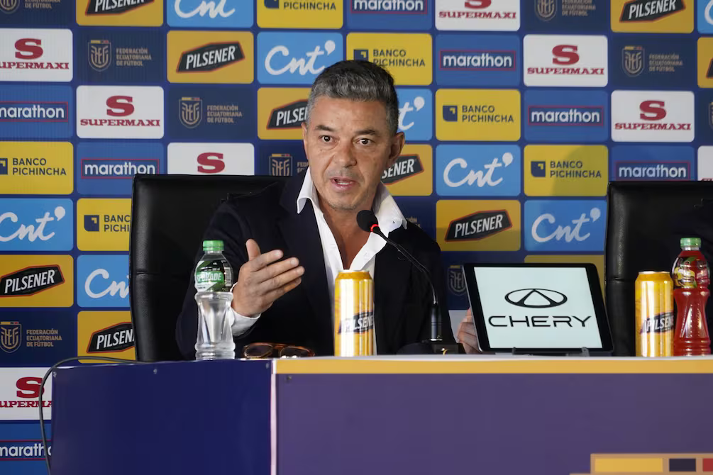 Marcelo Gallardo Ecuador coach