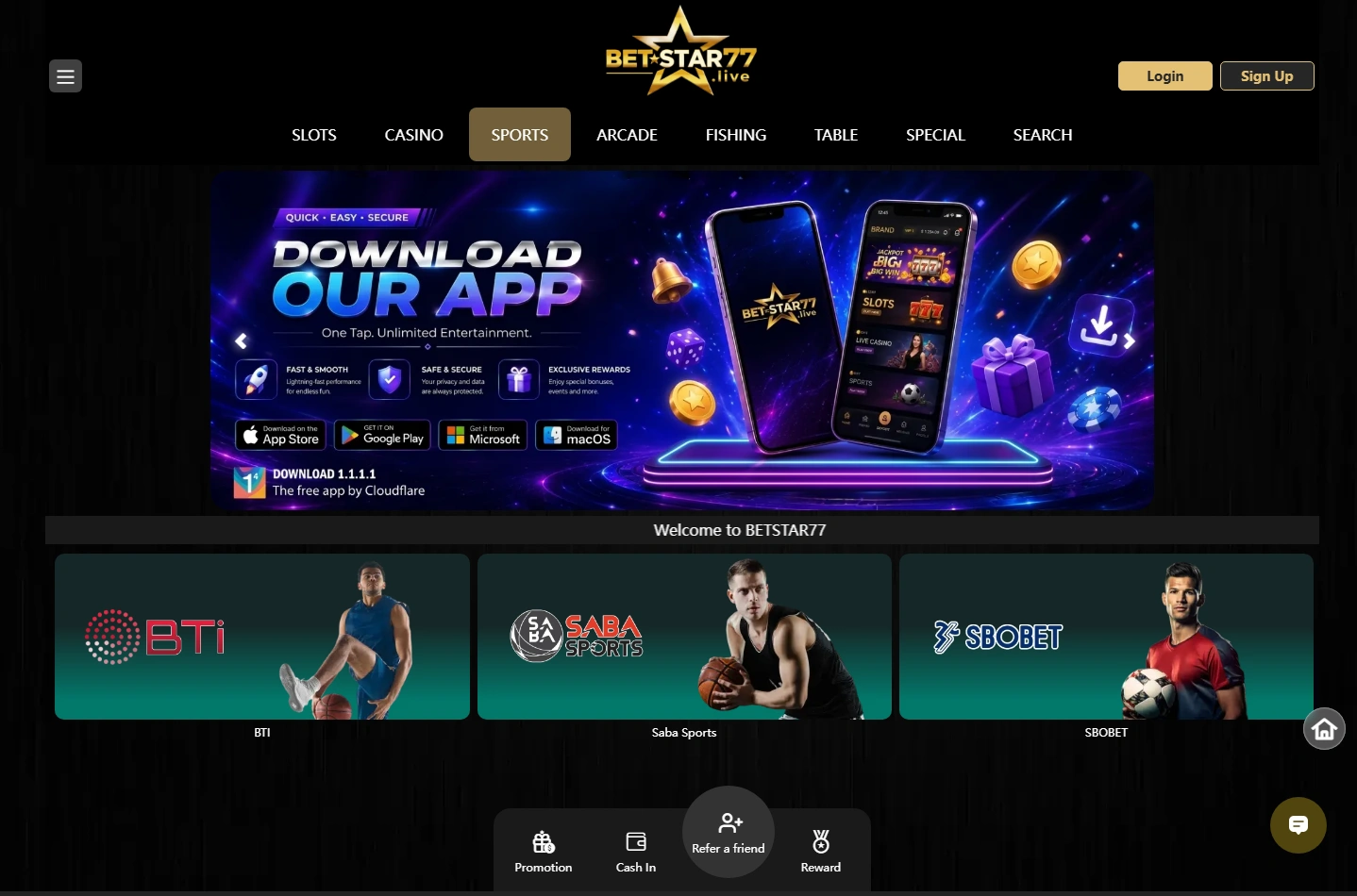 Navigating the Betstar77 Platform for MMA1