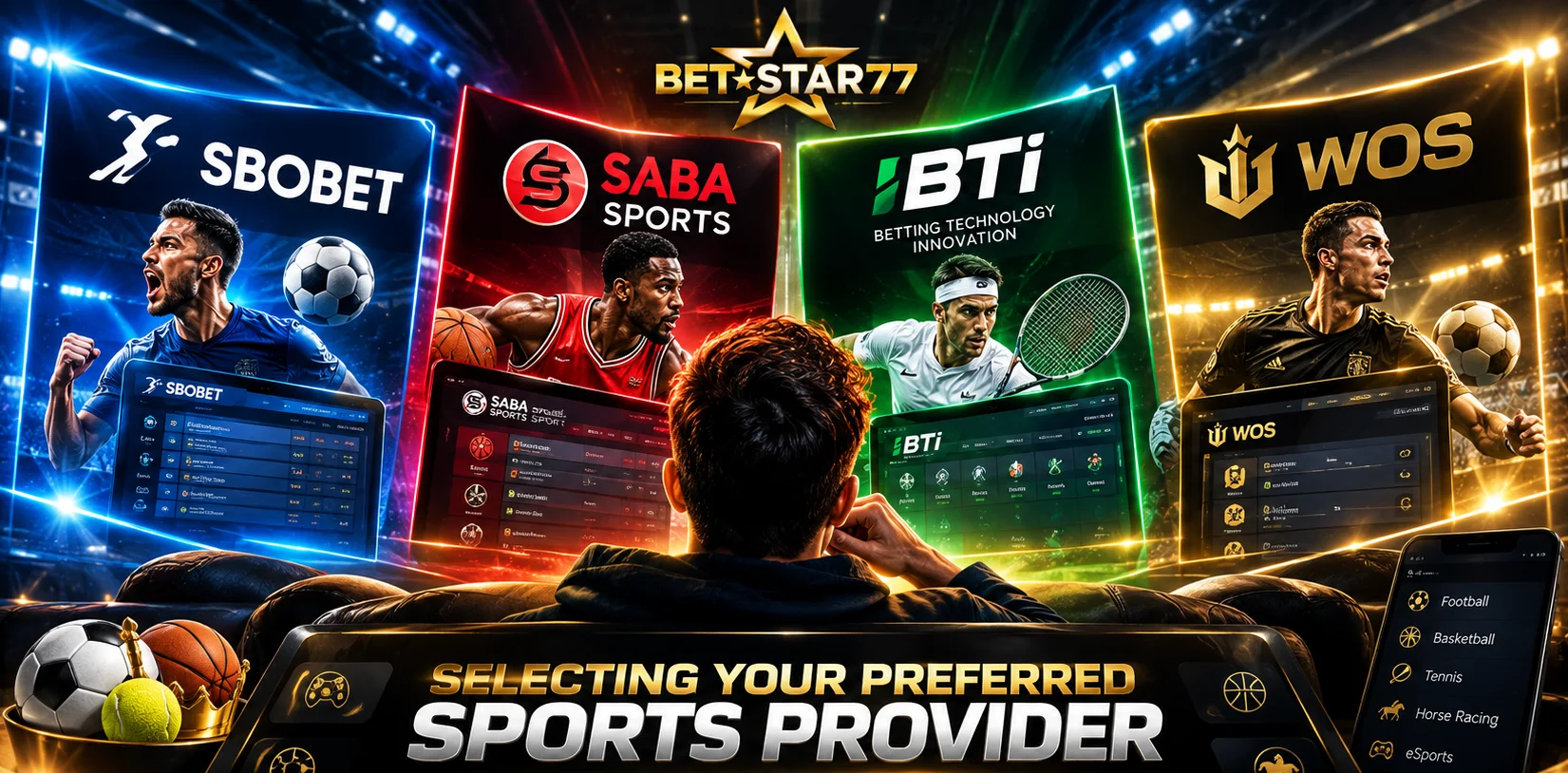 Selecting Your Preferred Sports Provider